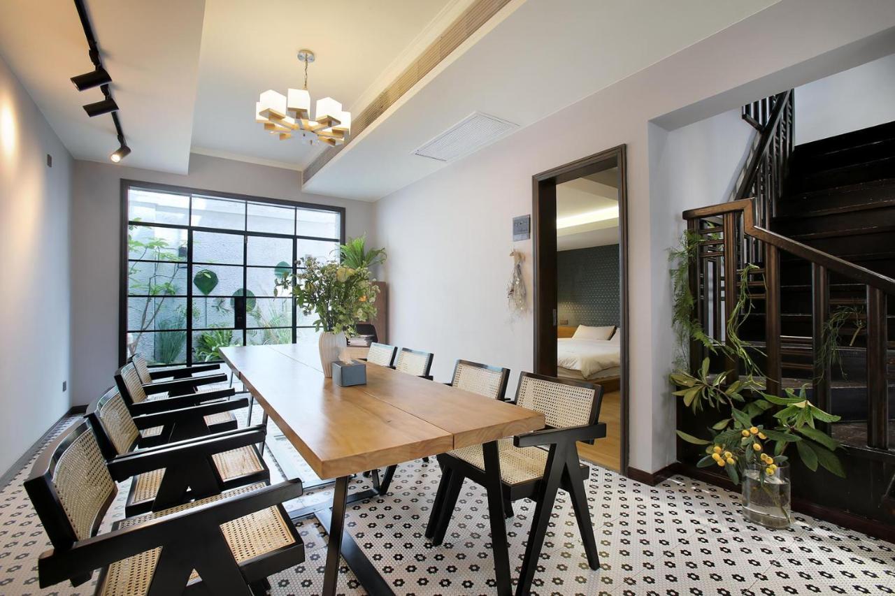 Shanghai Downtown Hills Boutique Guesthouse - Near Metro Line 7, Exit 3, Changping Road Exterior photo